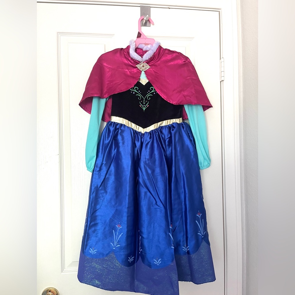 Disney Anna Dress Costume size 5/6
